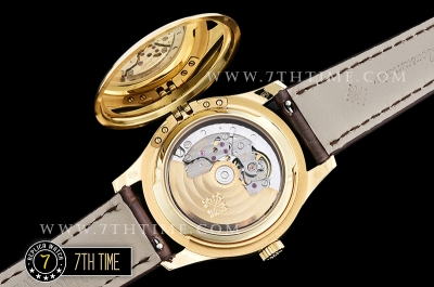 Calatrava Ref.5227 YG/LE White Dial MY9015 Mod