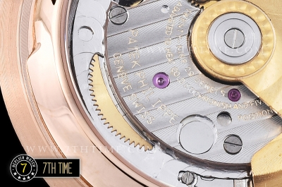 Calatrava Ref.5227 RG/LE Black Dial MY9015 Mod