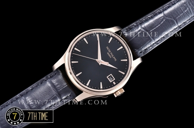 Calatrava Ref.5227 RG/LE Black Dial MY9015 Mod