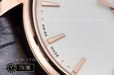 Calatrava Ref.5227 RG/LE White Dial MY9015 Mod