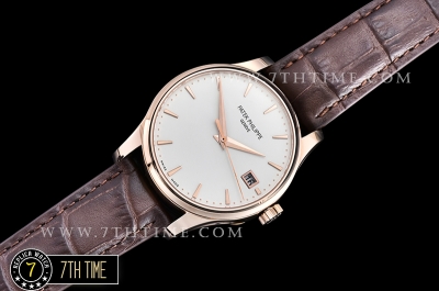 Calatrava Ref.5227 RG/LE White Dial MY9015 Mod
