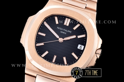Nautilus Ref.5711 40mm RG/RG Black Dial MY9015 Mod