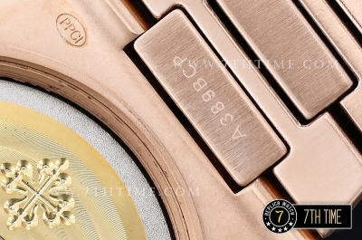 Nautilus Ref.5711 40mm RG/RG Black Dial MY9015 Mod