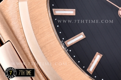 Nautilus Ref.5711 40mm RG/RG Black Dial MY9015 Mod