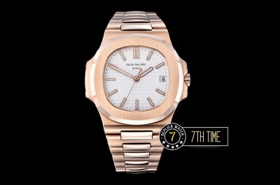 Nautilus Ref.5711 40mm RG/RG White Dial MY9015 Mod