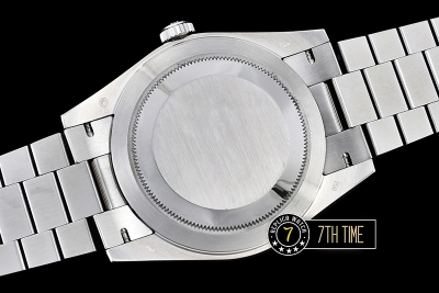 DayDate 40mm SS/SS Blue Stick Dial Smooth Bezel A2836 Mod3255