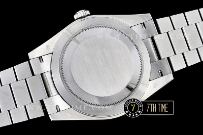 DayDate 40mm SS/SS Green Dial Roman Markers Fluted Bezel A2836 Mod3255