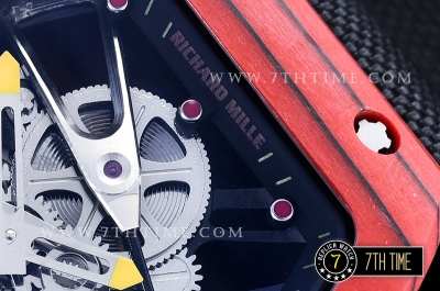 Richard Mille RM027-02 Rafael Nadal L.E. FC/NY Red/Black Miyota Mod