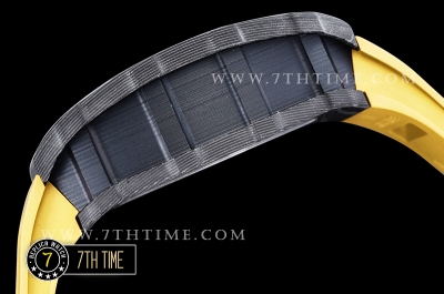 Richard Mille RM035-02 Rafael Nadal Black FC/VRU Miyota Mod Yellow Strap