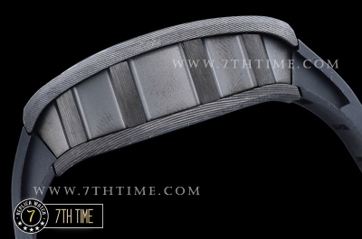 Richard Mille RM001 RM001 Tourbillon FC/VRU Custom Movement Blue Inner Bezel Black Rubber Strap