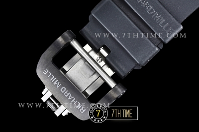 Richard Mille RM001 RM001 Tourbillon FC/VRU Custom Movement Blue Inner Bezel Black Rubber Strap