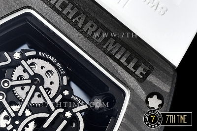 Richard Mille RM055 Bubba Watson FC/TI/RU Skeleton White MY8215 Mod White Crown