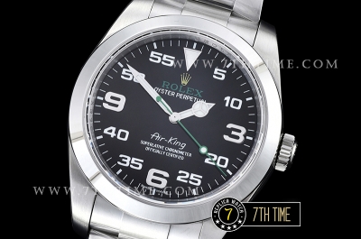 Basel 2016 AirKing Ref.116900 40mm SS/SS Asia 3131Black Dial with Large Numerals