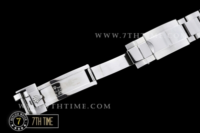 Daytona Plat Diamonds Ceramic Bezel SS/SS Ice Blue Dial A7750 Mod