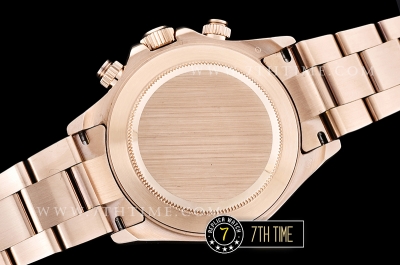 Daytona RG Diamond Baugette RG/RG Rose Gold Dial A7750