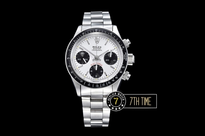 Daytona Ref.6263 Big Red SS/SS Silver/Black Dial A7750