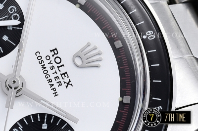 Daytona Ref.6263 Paul Newman SS/SS White/Red Dial A7750