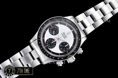Daytona Ref.6263 Paul Newman SS/SS White/Red Dial A7750