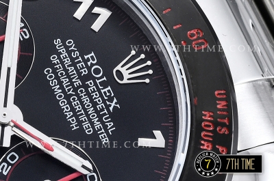 Daytona Project X PXD DS3 SS/SS Black Dial A7750 Mod