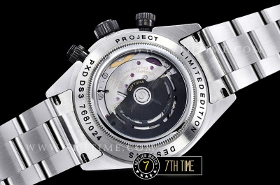 Daytona Project X PXD DS3 SS/SS Black Dial A7750 Mod