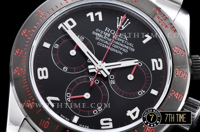 Daytona Project X PXD DS3 SS/SS Black Dial A7750 Mod