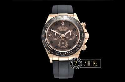 Daytona Ceramic Bezel RG/RU Brown Numeral Dial Ultimate A7750