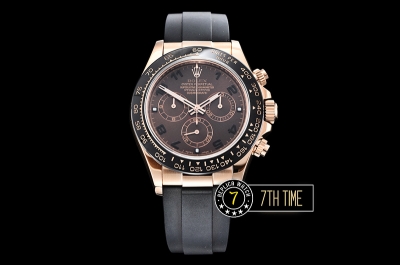 Daytona 116515 RG/RU Brown Numeral Dial Asia 4130 Mod