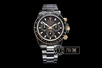 Daytona Kravitz LK01 DLC/DLC Black/Gold Dial A7750