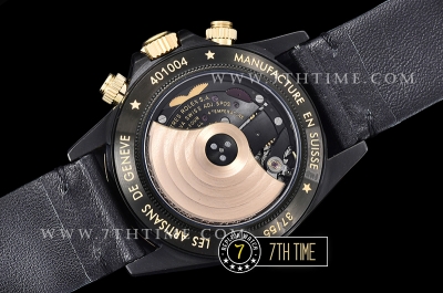 Daytona Kravitz LK01 DLC/LE Black/Gold Dial A7750
