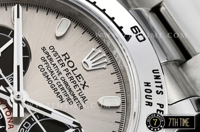 Daytona 116509 SS/SS Grey/Black Sticks Dial A4130 Mod