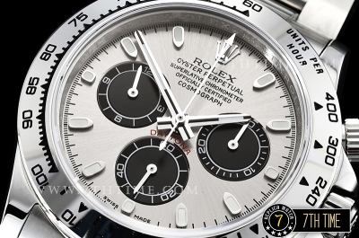 Daytona 116509 SS/SS Grey/Black Sticks Dial A4130 Mod