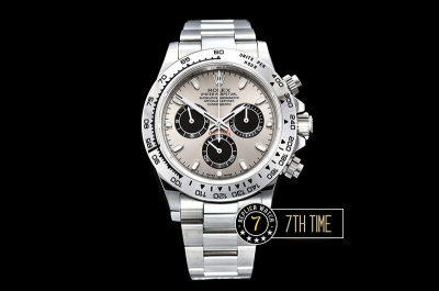 Daytona 116509 SS/SS Grey/Black Sticks Dial A4130 Mod