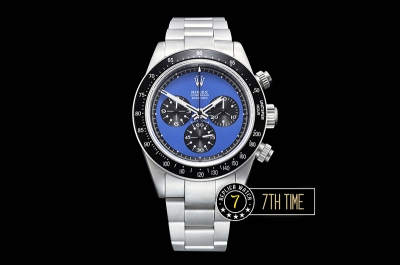 Daytona Ref.6263 SS/SS Blue Paul Newman Bamford Dial A7750
