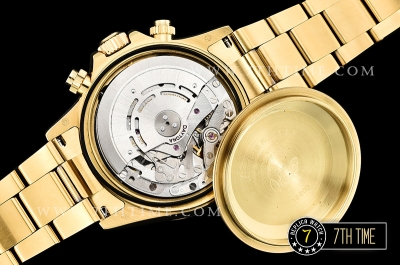 Daytona 116508 YG/YG Black/Stick Dial A7750 4130 Mod
