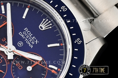 Daytona Cool Hand Brooklyn SS/SS Blue Dial A7750 4130 Mod