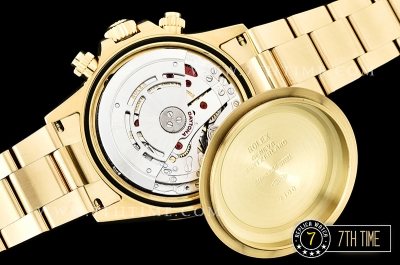 Daytona 116508LN YG/YG Green/Stick Green Dial Asia 4130 Mod