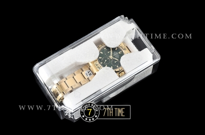 Daytona 116508LN YG/YG Green/Stick Green Dial Asia 4130 Mod