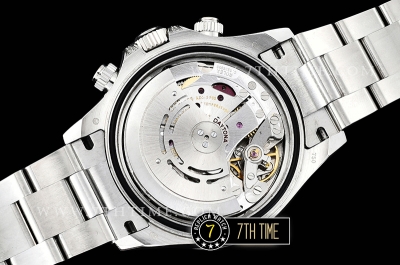 Daytona 116599 Rainbow SS/SS Full Diamond Paved Dial Dial A7750 4130 Mod