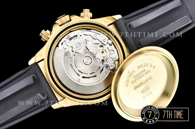 Daytona Ceramic Bezel YG/RU Yellow Gold Dial A7750