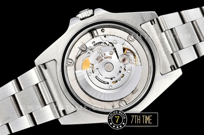 Explorer II Ref.216570 42mm Black Dial with Round Markers Asia Clone 3187 Automatic GMT movement Solid Stainless Steel 316F