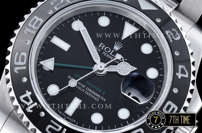 GMT Master II Ref.116710 Blk/Blk SS/SS A3186 Mod