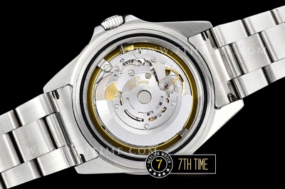 GMT Master II Ref.16710 Pepsi SS/SS Black Dial Asia 3186 Mod