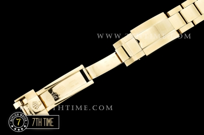 GMT Master II Ref.116718 YG/YG Green Anniversary Dial A3186 Mod