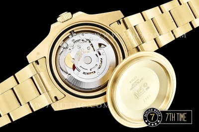 GMT Master II Ref.116718 YG/YG Green Anniversary Dial A3186 Mod