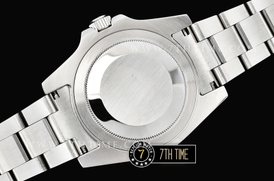 GMT Master II Blue/White Rubies SS/SS Black Dial A3186 Mod