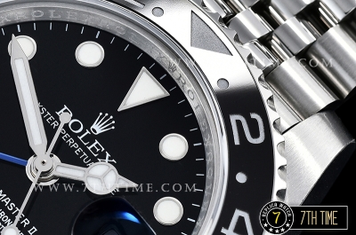 GMT Master II 116710BLNR Jubilee SS/SS Black Dial A2836