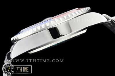 GMT Master II 126710 Pepsi Jubilee SS/SS Black Dial Gold Plated A2836