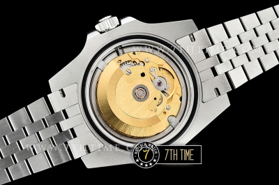 GMT Master II 126710 Pepsi Jubilee SS/SS Black Dial Gold Plated A2836