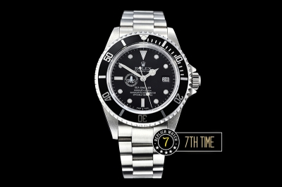 SeaDweller 16600 Polizia Di Stato SS/SS Black Dial A2836