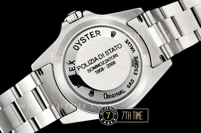 SeaDweller 16600 Polizia Di Stato SS/SS Black Dial A2836